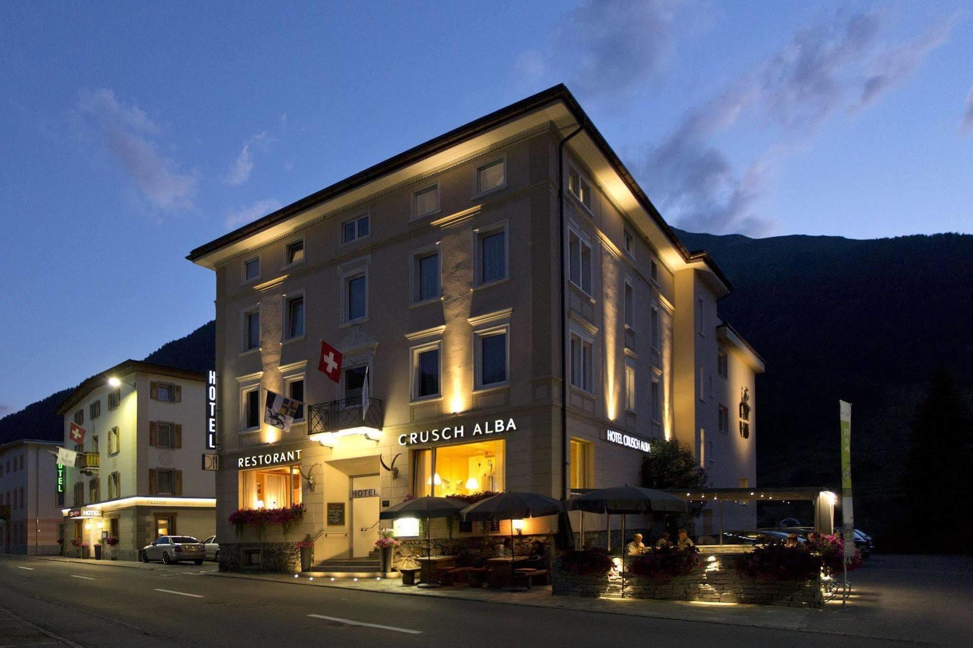 Hotel Crusch Alba Zernez Εξωτερικό φωτογραφία