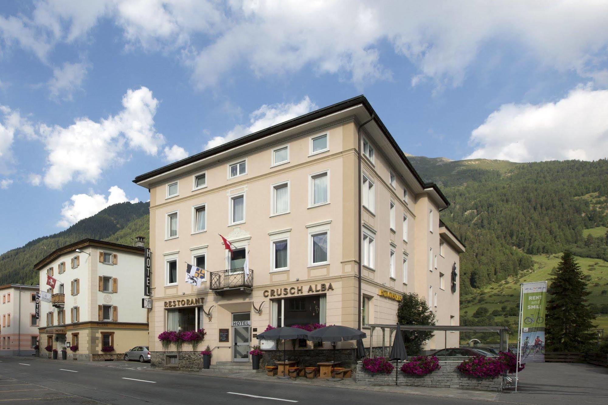Hotel Crusch Alba Zernez Εξωτερικό φωτογραφία